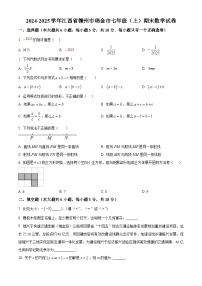 江西省赣州市瑞金市2024-2025学年七年级上学期期末数学试卷（原卷版+解析版）