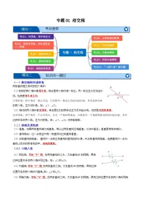 专题01 相交线【知识串讲+十大考点】-2024-2025学年七年级数学下册重难考点强化训练（人教版2024）