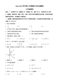 广西壮族自治区梧州市藤县2024-2025学年七年级上学期1月期末考试数学试题（原卷版+解析版）