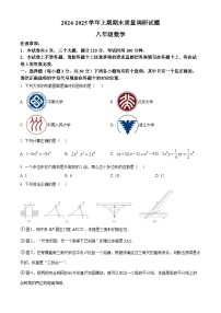 河南省济源市2024-2025学年八年级上学期期末试卷数学试题（原卷版+解析版）