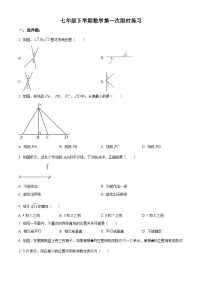 天津市和平区第二十一中学2024-2025学年七年级下学期第一次月考数学试题（原卷版+解析版）
