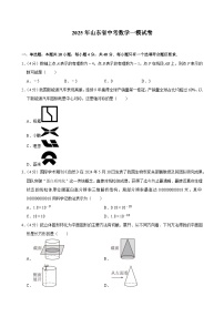 2025年山东省中考数学一模试卷