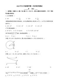 湖南省长沙市浏阳市浏阳河中学2024-2025学年九年级下学期3月月考 数学试题