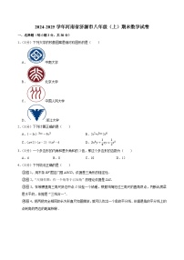 2024-2025学年河南省济源市八年级（上）期末数学试卷（含详解）