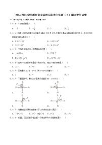 2024-2025学年浙江省金华市东阳市七年级（上）期末数学试卷