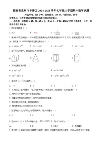 福建省泉州市丰泽区2024-2025学年七年级上学期期末数学试题（原卷版+解析版）