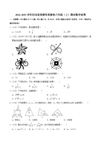2024-2025学年河北省承德市承德县八年级（上）期末数学试卷（含详解）
