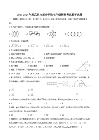 武昌区七校2023-2024学年下学期期中七年级数学试题（word版含答案）