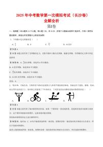 2025年中考数学一模试卷（长沙卷）（全解全析）