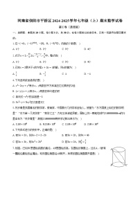河南省信阳市平桥区2024-2025学年七年级（上）期末数学试卷