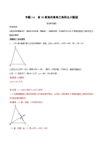 初中数学北师大版（2024）八年级下册直角三角形巩固练习