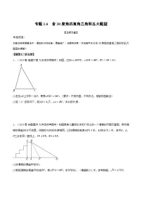 北师大版（2024）八年级下册直角三角形同步训练题