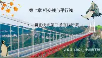 初中数学人教版（2024）七年级下册（2024）两条直线被第三条直线所截精品课件ppt