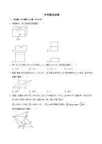 2025年广东省深圳市中考数学试卷附答案