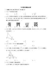 2025年重庆市中考数学模拟考试试卷附答案