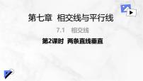人教版（2024）七年级下册（2024）两条直线垂直教课课件ppt