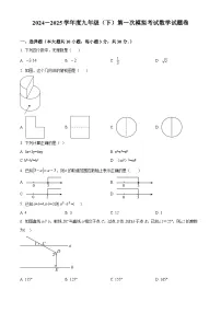 2025年广东省中山市华辰实验中学九年级中考数学一模试题（原卷版+解析版）