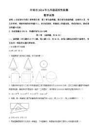 精品解析：2024年四川省德阳市什邡市初中毕业数学中考二诊试题（原卷版）