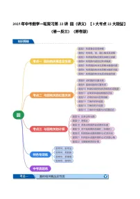 2025年中考数学一轮复习第22讲 圆（讲义）【3大考点22大题型】（举一反三）（原卷版）