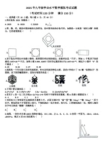 2025年九年级下学期数学模拟考试试题以及答案(适用北师大版)