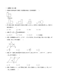 北师大版数学中考精品模拟试卷（含详细解析）