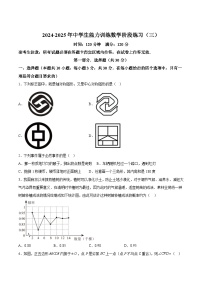 辽宁省葫芦岛市部分学校2025届九年级上学期第三次联考数学试卷(含解析)
