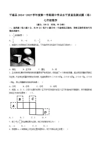 山西省晋中市平遥县2024-2025学年七年级上学期11月期中考试数学试卷(含答案)