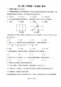 2025北京一七一中初三下学期3月月考数学试卷（教师版）