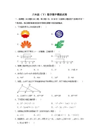 北师大版八年级（下）数学期中模拟试卷（含答案）