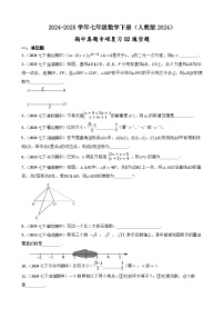 2024-2025学年人教版七年级数学下册期中专项复习02填空题卷（含解析）