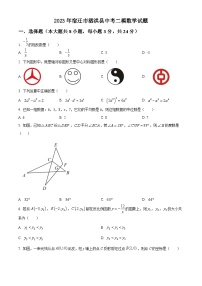 2023年宿迁市泗洪县中考二模数学试题（含解析）