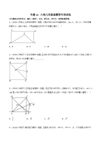 专题14 六类几何最值模型专项训练-2024-2025学年八年级数学下册常见几何模型全归纳之模型解读与提分精练（沪科版）