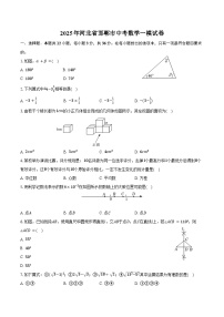 2025年河北省邯郸市中考数学一模试卷（含答案）