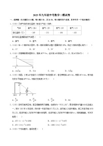内蒙古通辽市科左中旗九年级 数学2025届中考二模试卷（含解析）