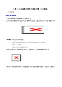 专题10 二次函数中面积的最值问题 (六大题型)学生版-2025年中考数学压轴训练