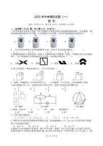 2025年广东省湛江市中考一模数学试题（含答案）