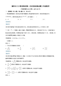 湖南省衡阳市八中教育集团2024-2025学年八年级下学期 数学3月月考试卷（含解析）