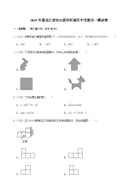 2025年黑龙江省哈尔滨市阿城区中考数学一模试卷