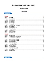 2025《初中数学•期中压轴易错题26大专题》七年级下册试题（含答案）(北师版)