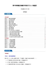 2025《初中数学•期中压轴易错题22大专题》八年级下册试题（含答案）(苏科版)