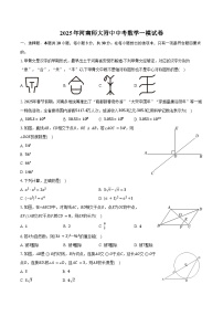 2025年河南师大附中中考数学一模试卷（含答案）