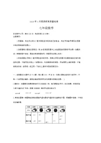 山东省菏泽市曹县2024-2025学年七年级上学期1月期末素质教育质量检测数学试卷(含答案)