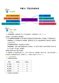 人教版（2024）七年级下册平面直角坐标系巩固练习