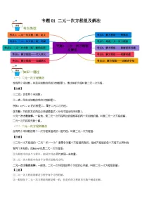人教版（2024）七年级下册二元一次方程组当堂达标检测题