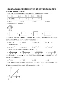 浙江省舟山市定海二中教育集团2025年3月数学初中毕业生学业考试试题卷（含解析）