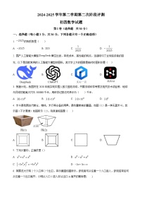 2025年山东省济宁学院附属中学中考二模数学试题（原卷版+解析版）（中考模拟）