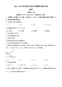 河北省廊坊市固安县2024-2025学年下学期4月期中八年级数学试题（原卷版+解析版）
