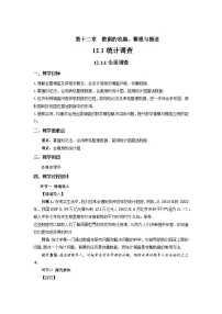 初中数学全面调查教案