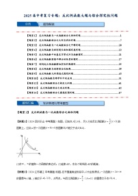 2025年中考数学压轴题型模型方与技巧(通用版)专题07反比例函数大题与综合探究性问题(原卷版+解析)特训