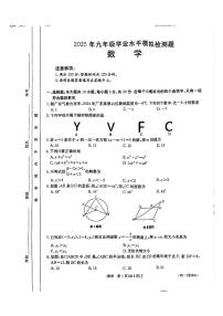 2025年广东省云浮市新兴县  中考一模数学试题（中考模拟）